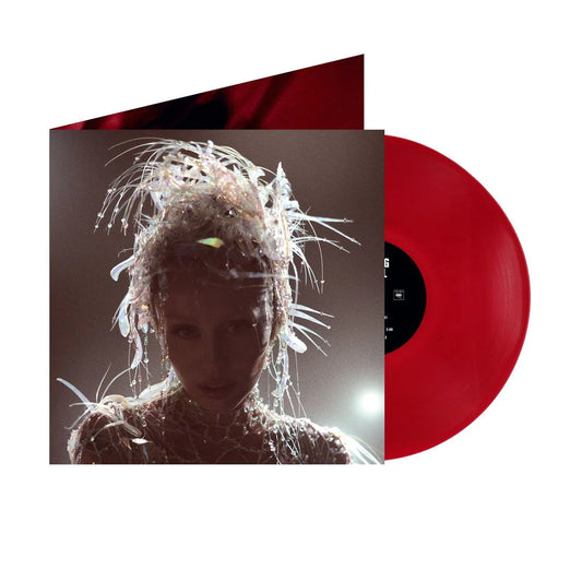 MILEY CYRUS Something Beautiful - Exclusive Translucent Red Vinyl