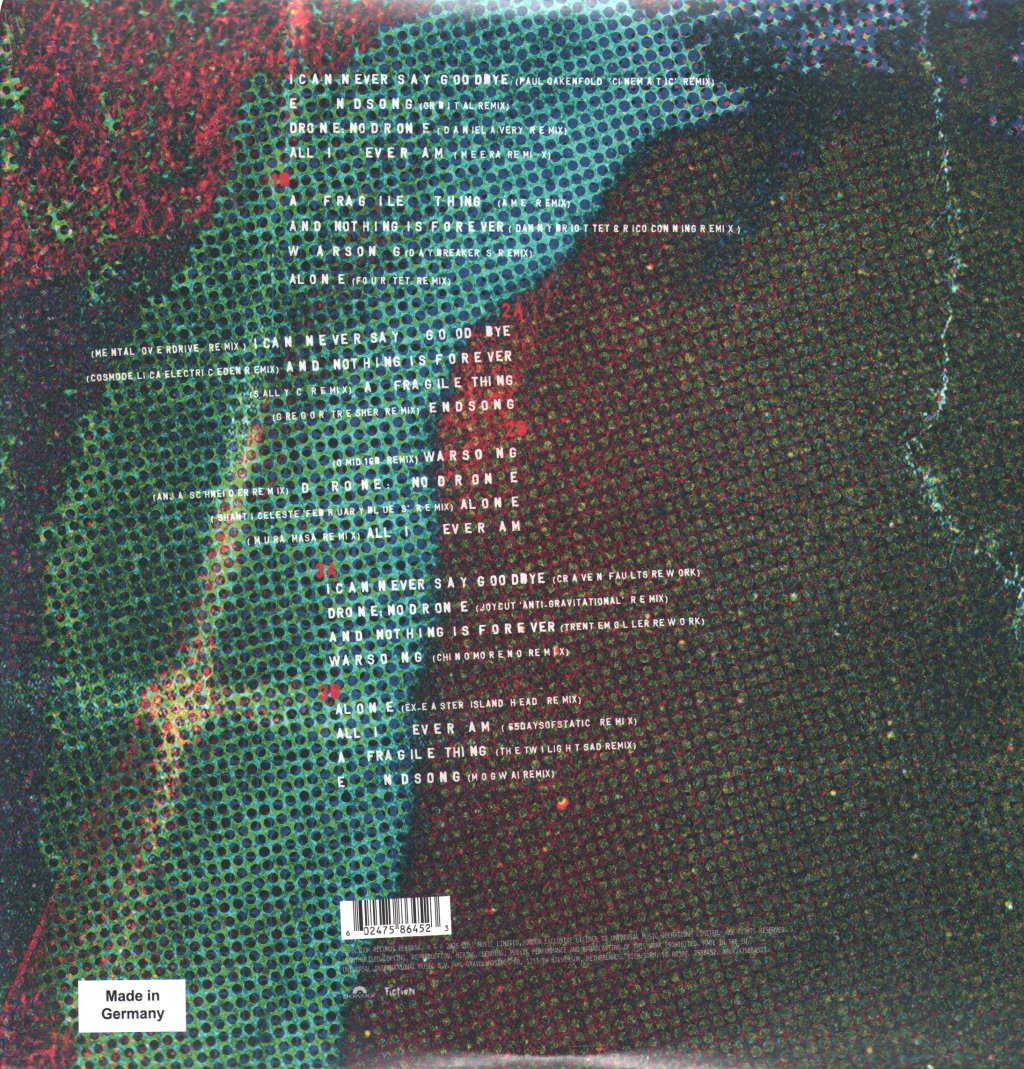 THE CURE Mixes Of A Lost World (Bonus LP, With Remixes From Mogwai, Chino Moreno and The Twilight Sad) - Vinyl 3LP