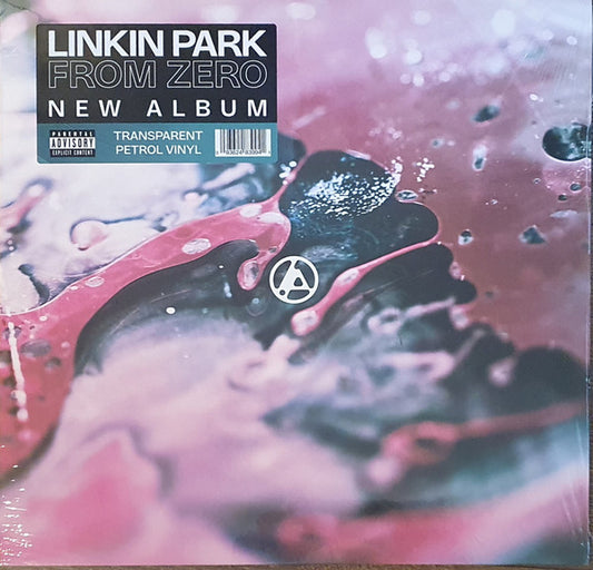 LINKIN PARK From Zero - Transparent Petrol Vinyl LP
