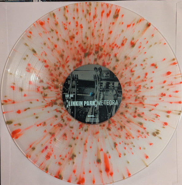 LINKIN PARK Meteora - Limited Edition Translucent Gold & Red Splatter Vinyl LP - Album