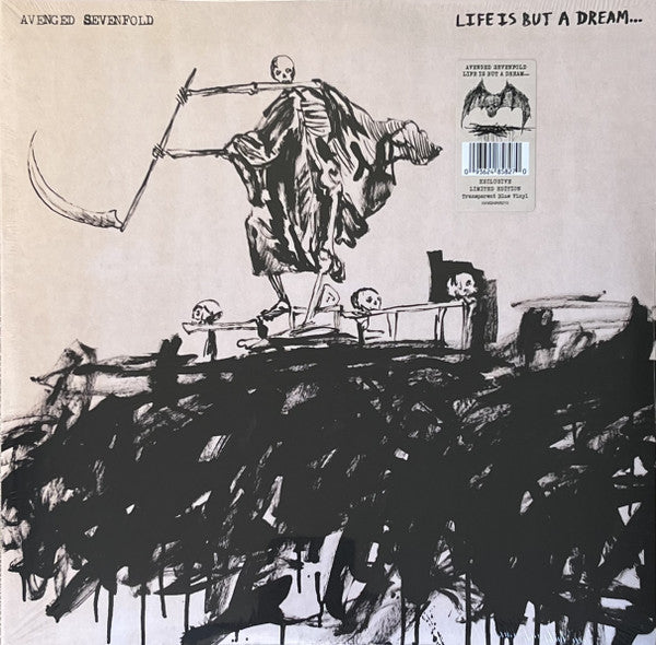 AVENGED SEVENFOLD Life Is But A Dream… - Limited Edition Transparent Blue Vinyl 2LP - Album