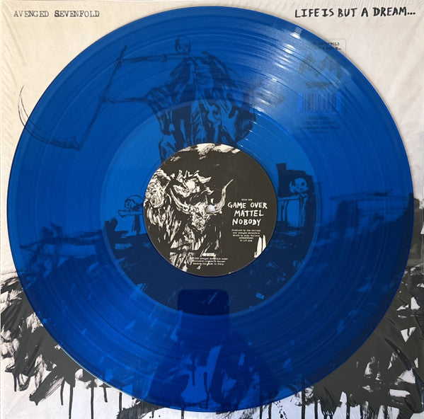 AVENGED SEVENFOLD Life Is But A Dream… - Limited Edition Transparent Blue Vinyl 2LP - Album