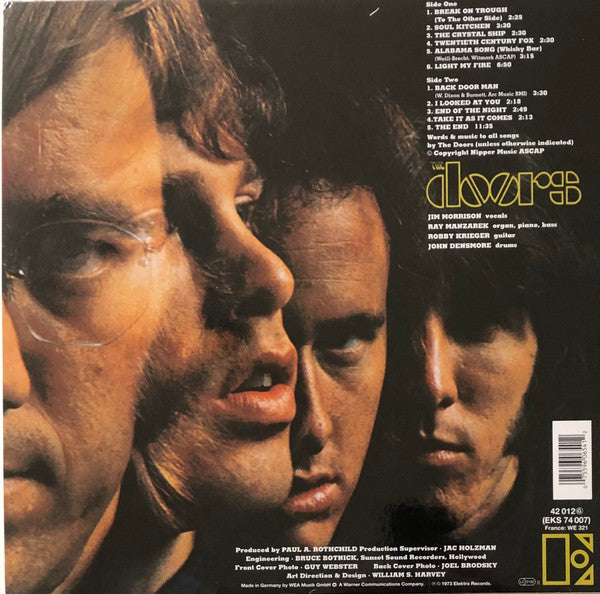 THE DOORS Self Titled - 180G Vinyl LP - Album