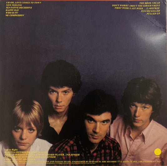 TALKING HEADS Talking Heads: 77 - Vinyl 1LP - Album