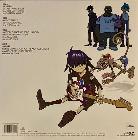 GORILLAZ Demon Days - Vinyl 2LP - Album