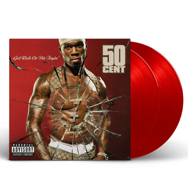 50 CENT Get Rich Or Die Tryin’ - Limited Edition Red Vinyl 2LP - Album
