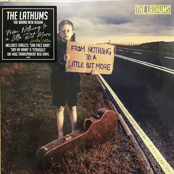 THE LATHUMS From Nothing To A Little Bit More - Limited Edition Transparent Red Vinyl LP - Album
