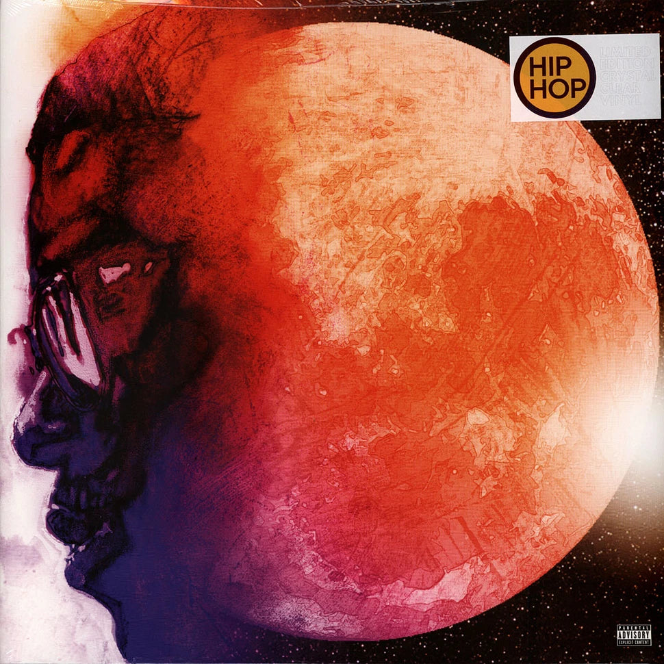 KID CUDI Man On The Moon: The End Of Day - Limited Edition Crystal Clear Vinyl 2LP - Album