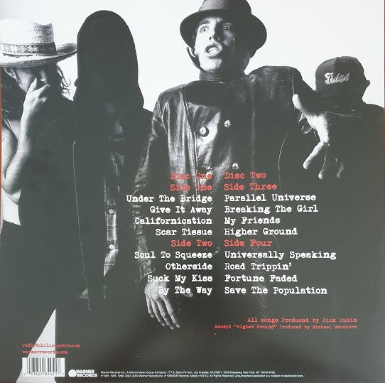 RED HOT CHILI PEPPERS Greatest Hits - Vinyl 2LP - Compilation