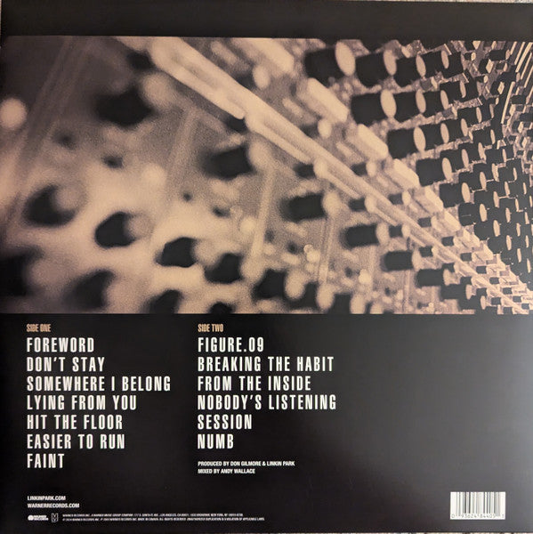 LINKIN PARK Meteora - Limited Edition Translucent Gold & Red Splatter Vinyl LP - Album