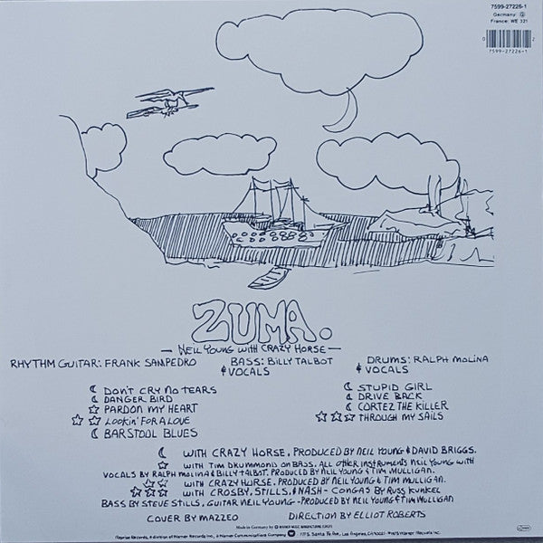 NEIL YOUNG & CRAZY HORSE Zuma - Vinyl LP - Album