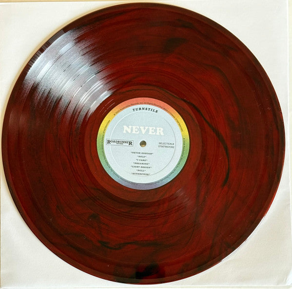 TURNSTILE Never Enough - Limited Edition Red Wave Vinyl LP - Album