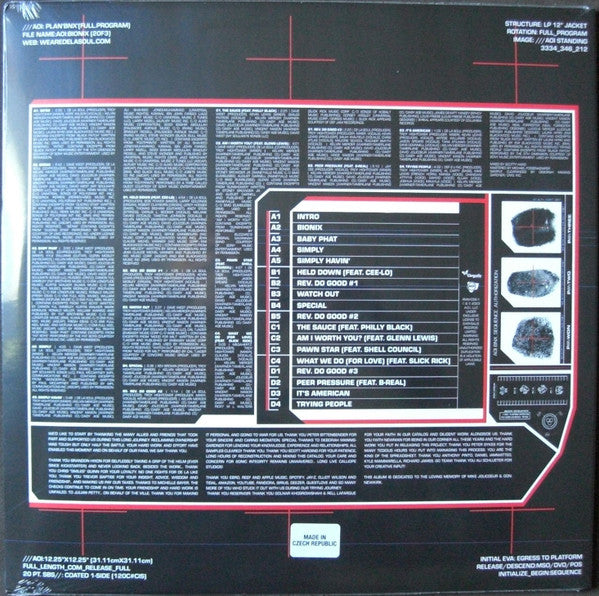 DE LA SOUL AOI: Bionix - Vinyl 2LP - Album