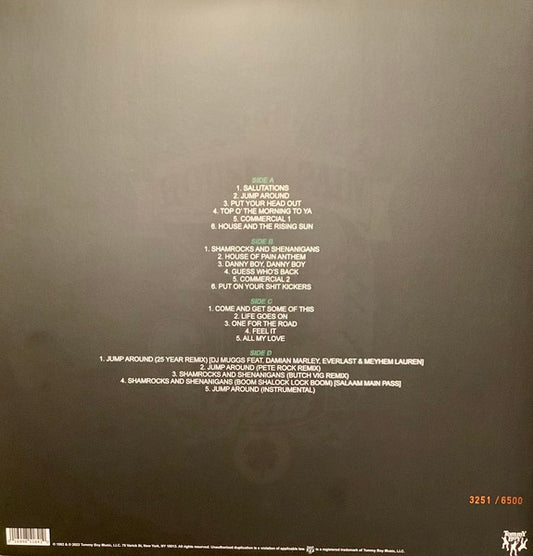 HOUSE OF PAIN House Of Pain (Fine Malt Lyrics) - 30 Years Limited Edition Orange & White Vinyl 2LP - Album