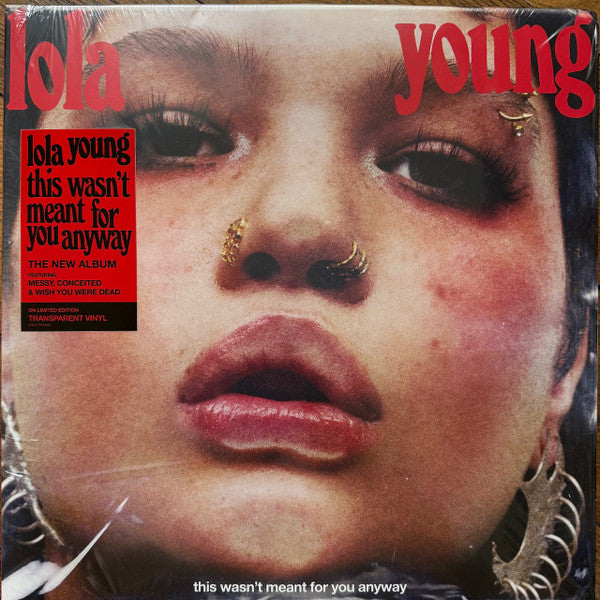 LOLA YOUNG This Wasn’t Meant For You Anyway - Limited Edition Transparent Vinyl LP - Album