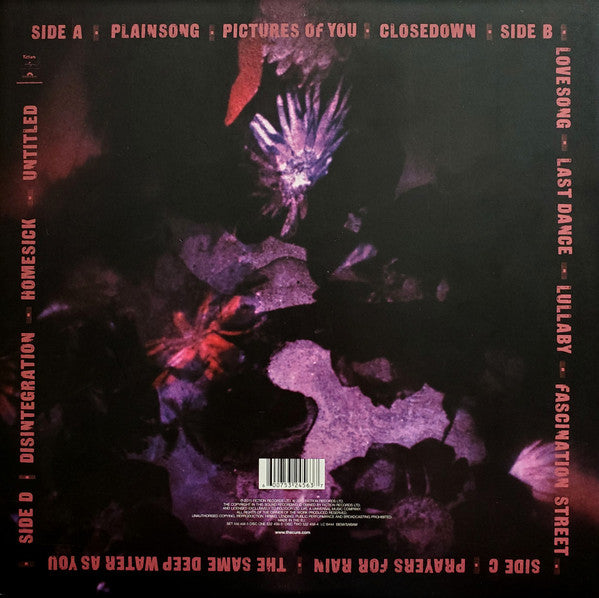 THE CURE Disintegration - 180G Vinyl 2LP - Album