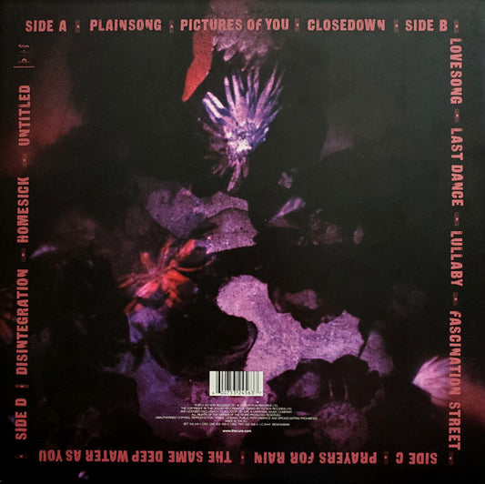 THE CURE Disintegration - 180G Vinyl 2LP - Album