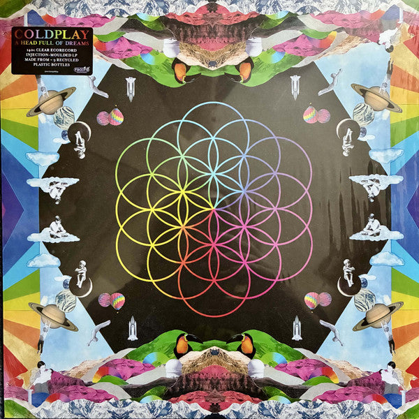 COLDPLAY A Head Full Of Dreams - Limited Edition Clear EcoRecord Vinyl LP - Album