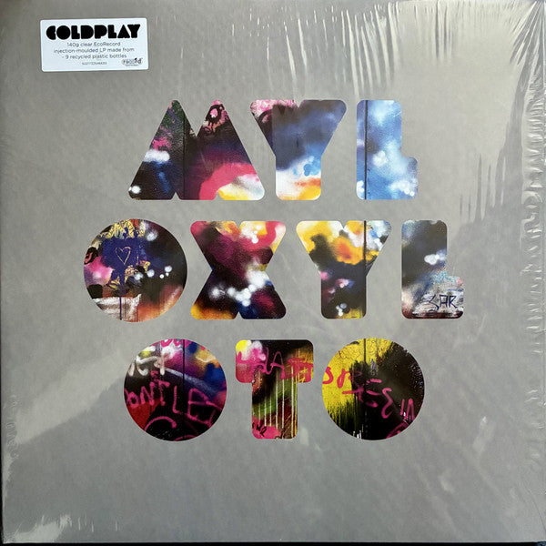 COLDPLAY Mylo Xyloto - Clear EcoRecord Vinyl LP - Album