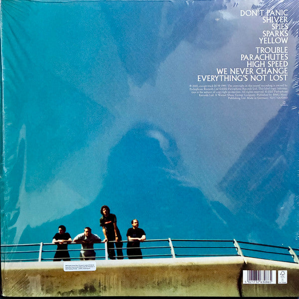 COLDPLAY Parachutes - Clear EcoRecord Vinyl LP - Album