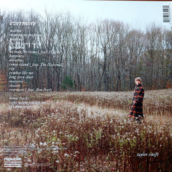 TAYLOR SWIFT Evermore (Deluxe Edition) Green Vinyl 2xLP - Album