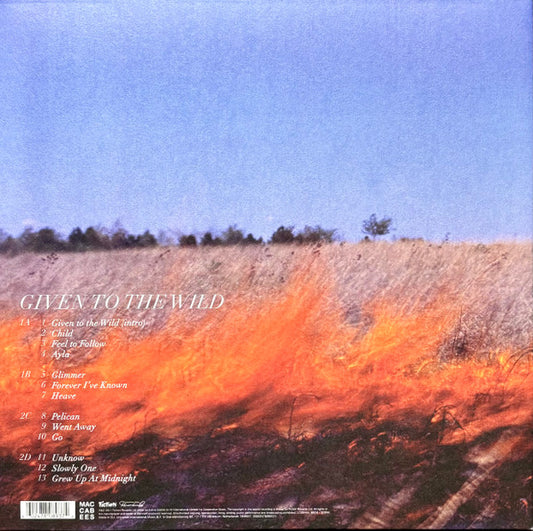 THE MACCABEES Given To The Wild - Limited Edition Translucent Orange Vinyl 2LP - Album