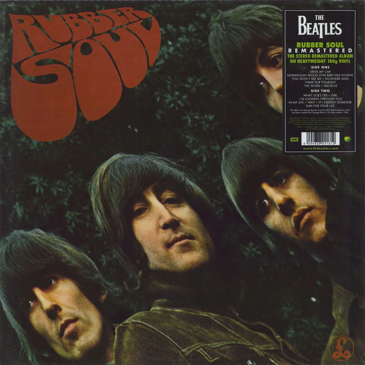 THE BEATLES Rubber Soul - 180G Vinyl LP - Album