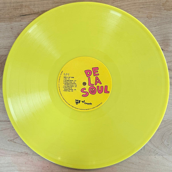 DE LA SOUL 3 Feet High And Rising - Opaque Yellow Vinyl 2xLP - Album