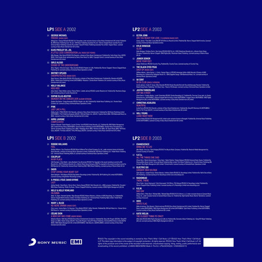 VARIOUS Now Millennium ‘02-‘03 - Blue And White Vinyl 2xLP - Compilation