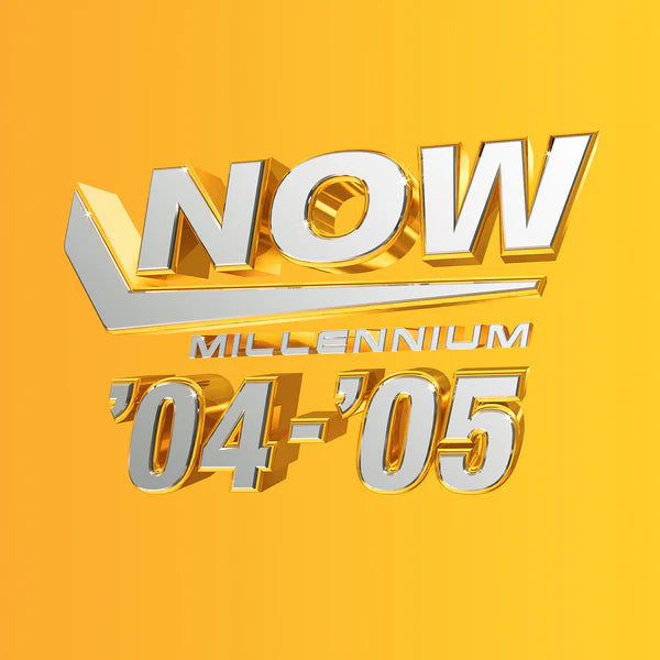 VARIOUS Now Millennium '04-'05 - Yellow And White Vinyl 2xLP - Compilation