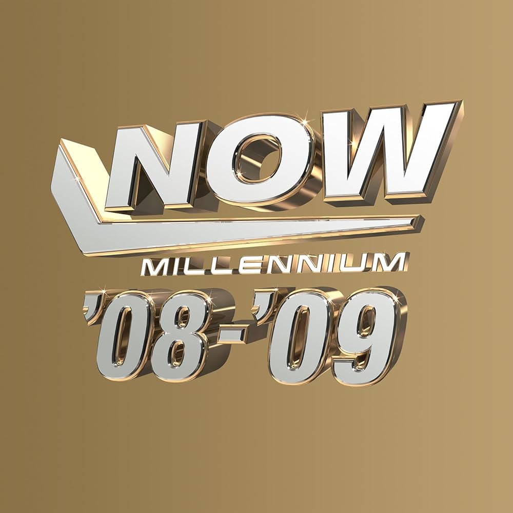 VARIOUS Now Millennium '08-'09 - Gold And White Vinyl 2xLP - Compilation