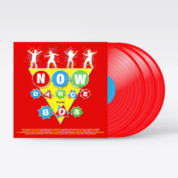 VARIOUS Now Dance The 80s - Red Vinyl 3xLP - Compilation