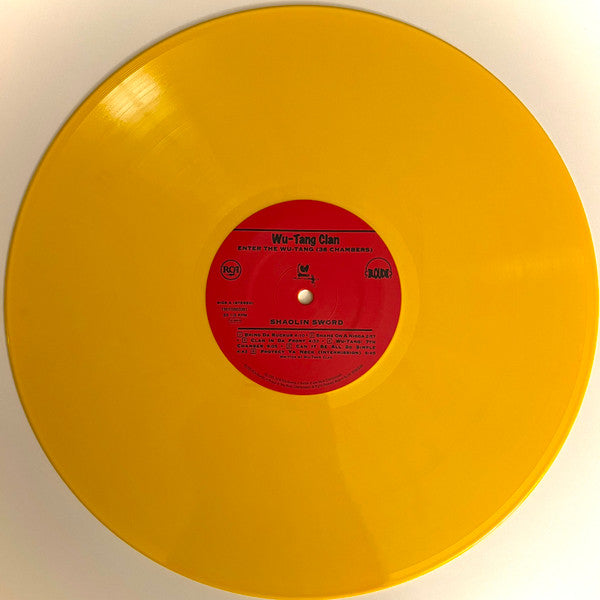 WU-TANG CLAN - Enter The Wu-Tang (36 Chambers) - Limited Edition Yellow Vinyl LP - Album