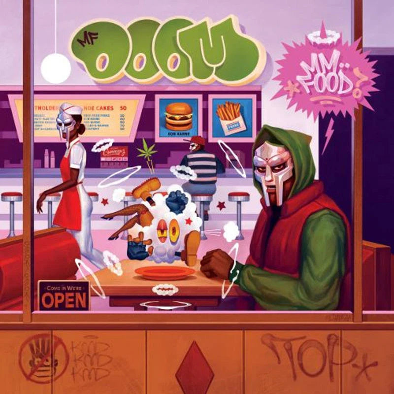 MF DOOM Mm.. Food - 20th Anniversary 3 Colour Sweetart Marble Vinyl 2xLP - Album