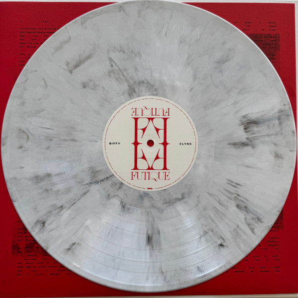 BIFFY CLYRO Futique - Limited Edition White And Black Marbled Vinyl LP - Album