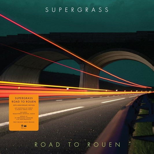SUPERGRASS Road To Rouen - 20th Anniversary Edition Forest And Petrol Green Vinyl 2xLP - Album