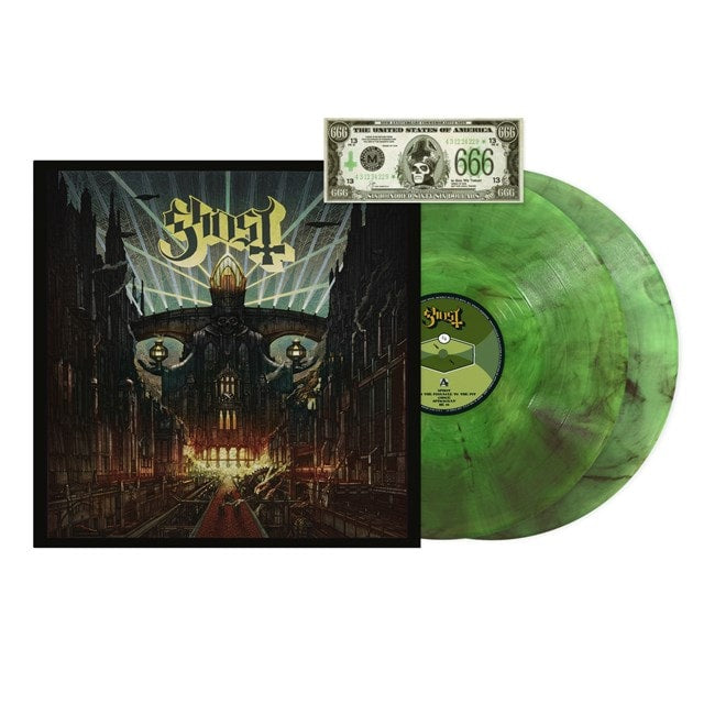 GHOST Meliora (National Album Day 2025) - 10th Anniversary Deluxe Limited Edition Green Smoke Vinyl 2xLP - Album