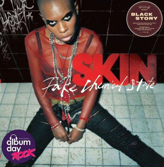 SKIN Fake Chemical State (National Album Day 2025) - Red And Black Splatter Vinyl LP - Album