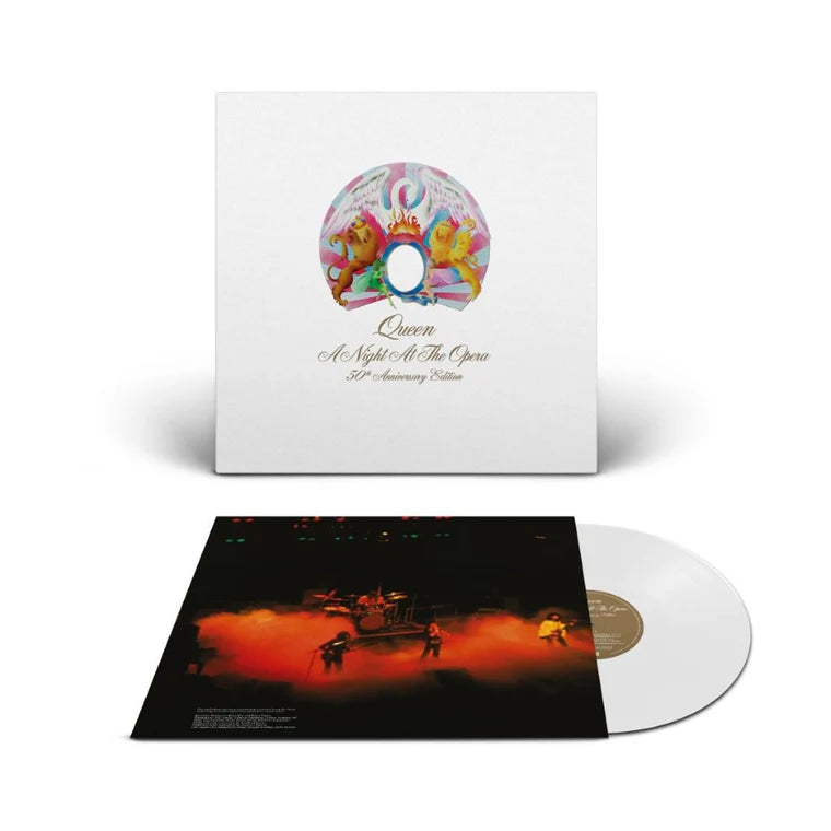 QUEEN A Night At The Opera (National Album Day 2025)  - 50th Anniversary Half Speed Crystal Clear Vinyl LP - Album