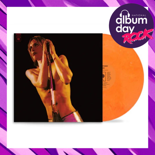 IGGY AND THE STOOGES Raw Power (National Album Day 2025) - Orange And White Swirled Vinyl LP - Album