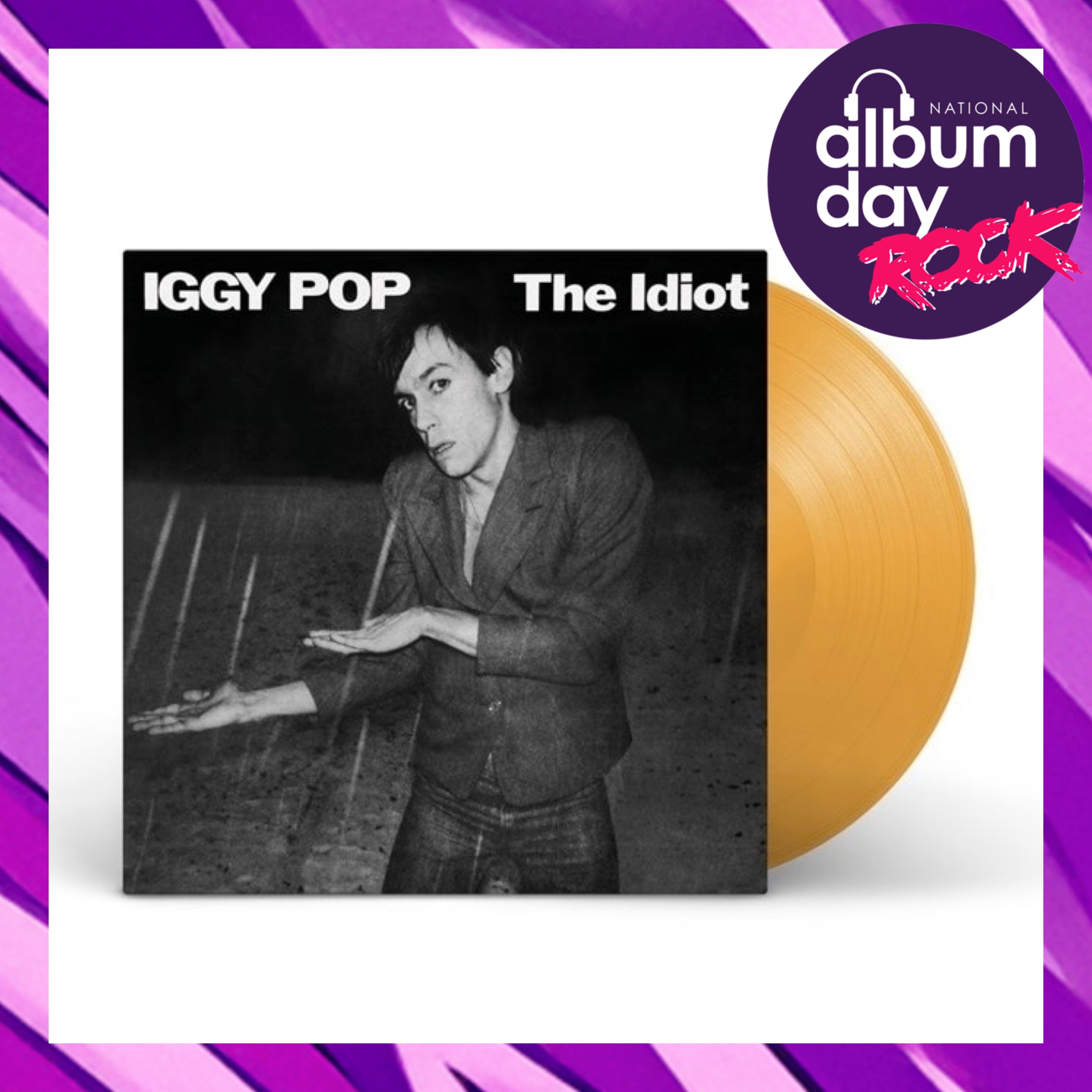 IGGY POP The Idiot (National Album Day 2025) - Limited Edition Transpa – Pandemonium Tuckton