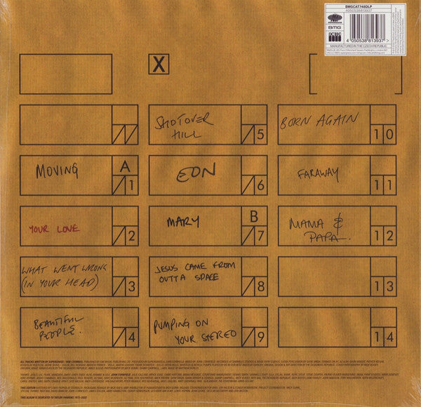 SUPERGRASS Supergrass - Black Vinyl LP - Album