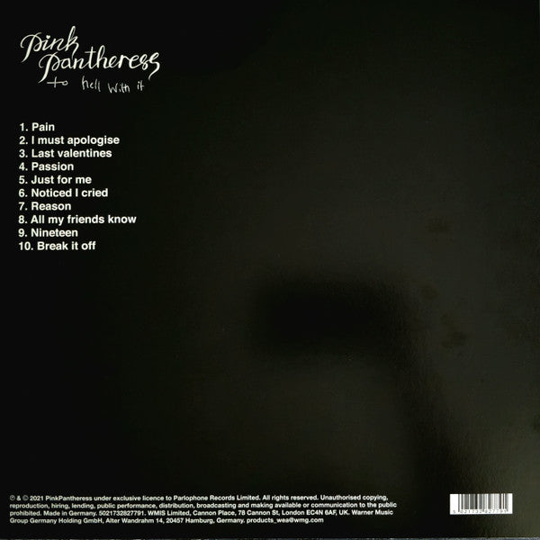 PINKPANTHERESS To Hell With It - Exclusive Sparkle Universe Edition Vinyl LP - Mixtape