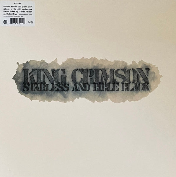 KING CRIMSON Starless And Bible Black - 40th Anniversary Limited Edition 200G  Vinyl LP - Album