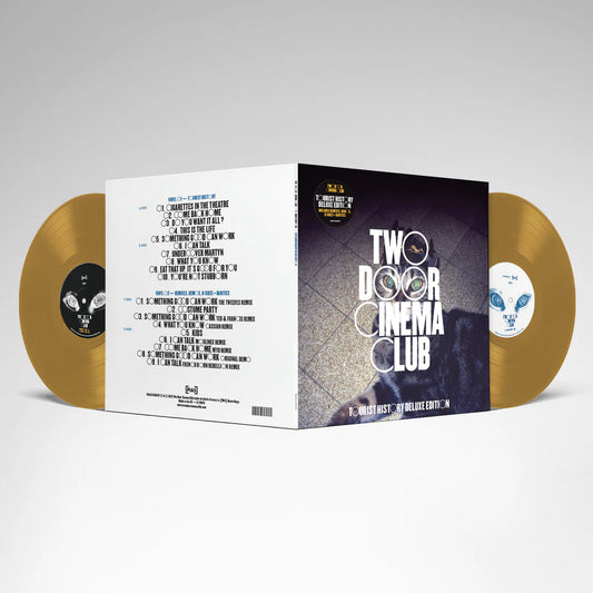 TWO DOOR CINEMA CLUB Tourist History (Deluxe) - 15th Anniversary Edition Gold Vinyl 2xLP - Album