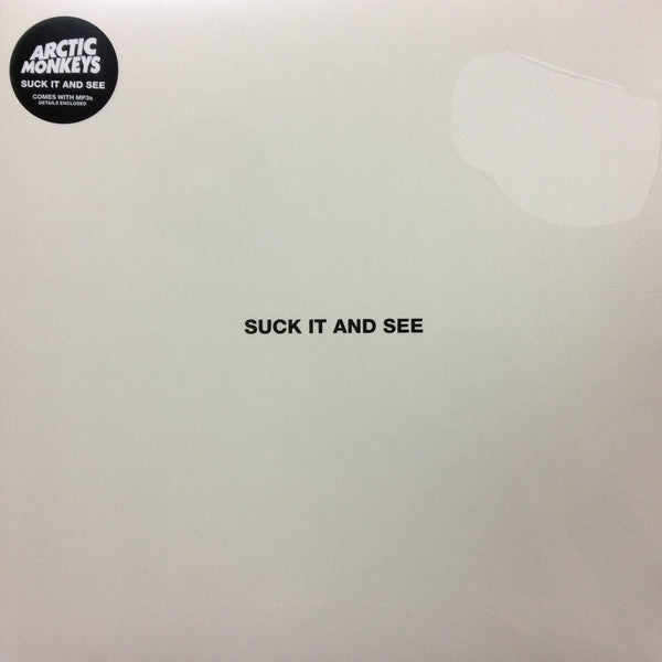 ARCTIC MONKEYS Suck It And See - Vinyl LP + MP3