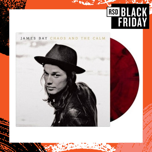 JAMES BAY Chaos And The Calm (Record Store Day Black Friday 2025) - Limited Edition Ruby And Black Marbled Vinyl LP - Album