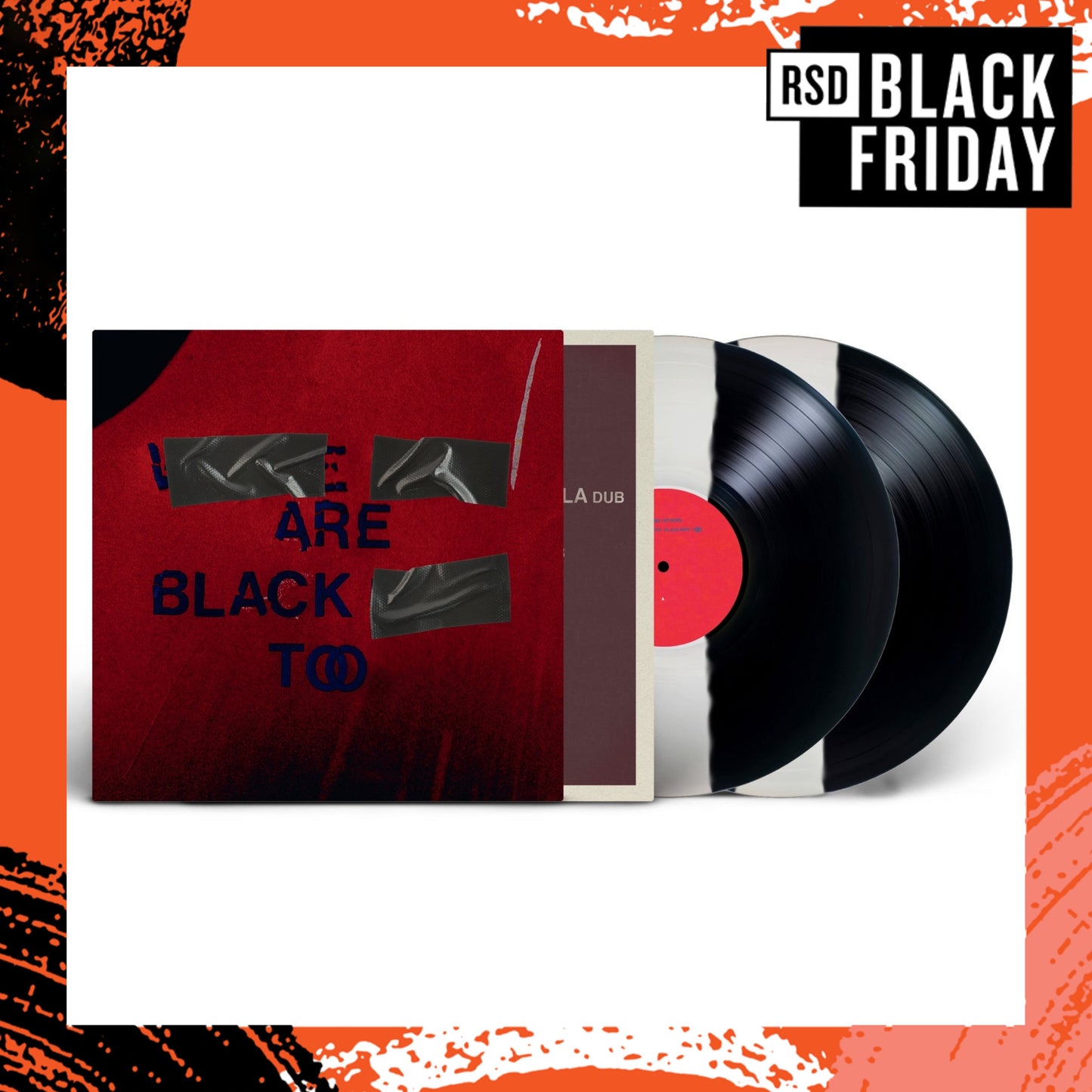 YOUNG FATHERS White Men Are Black Men Too (Record Store Day Black Friday 2025) - Limited Edition ‘Thin White Line On Black’ Vinyl 2xLP - Album