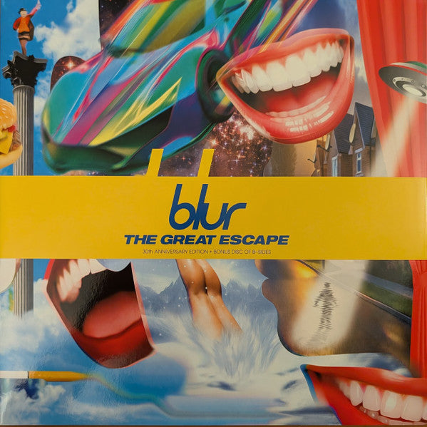 BLUR The Great Escape (30th Anniversary Edition) - Special Edition Yellow And Translucent Turquoise Vinyl 2xLP - Album