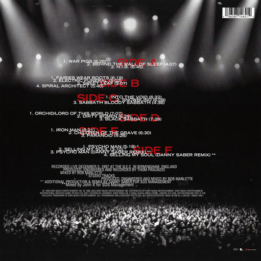 BLACK SABBATH Reunion - Vinyl 3LP - Compilation